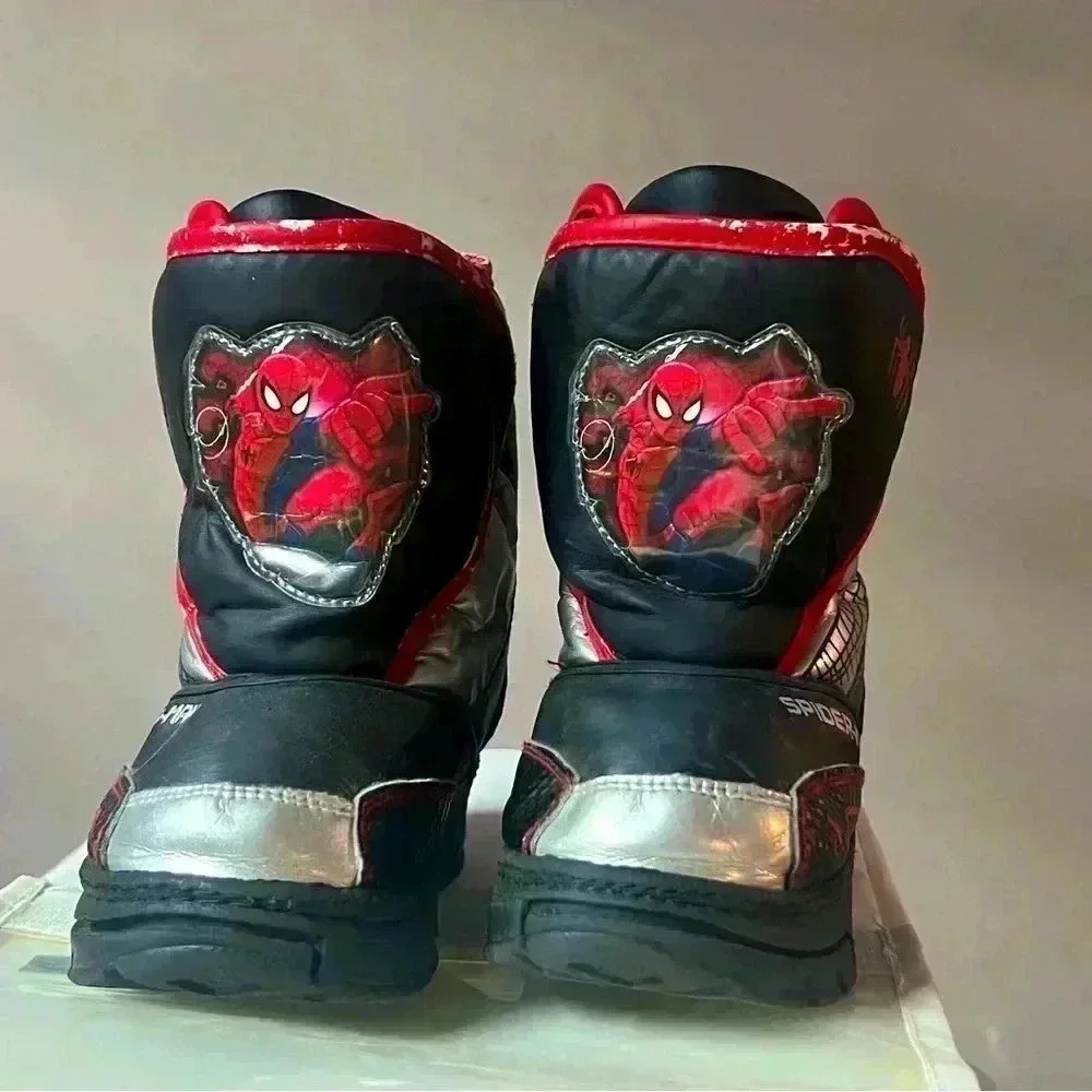 Marvel Spider-Man Toddler Boy’s Black/Red Boot